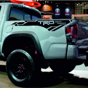 Toyota Tacoma /Tundra - 2pieces side Stripe body decal vinyl graphics sticker logo TRD Off Road high quality !