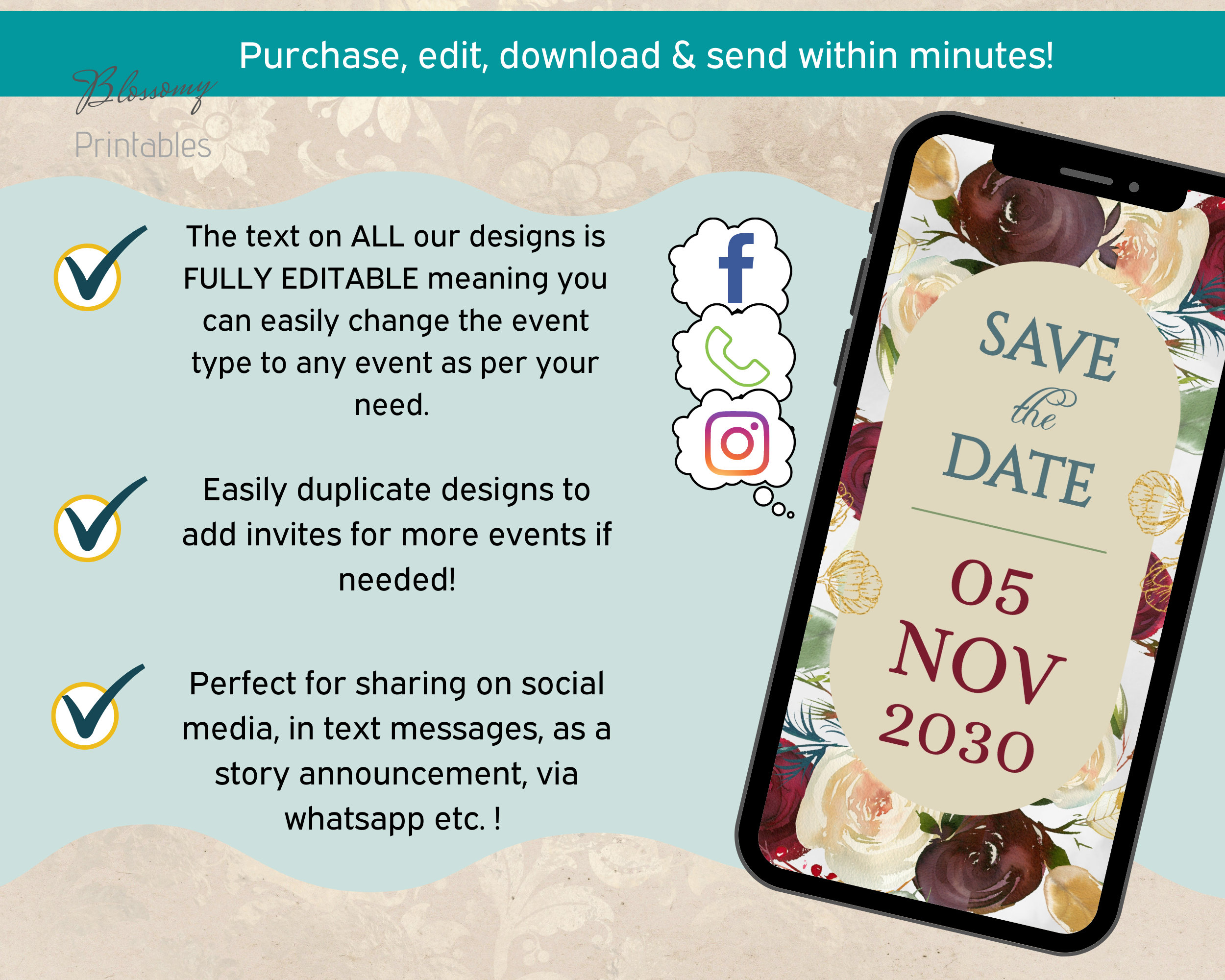 Evite Digital EVITE Islamic Wedding Invitation Nikah Invitation - Etsy