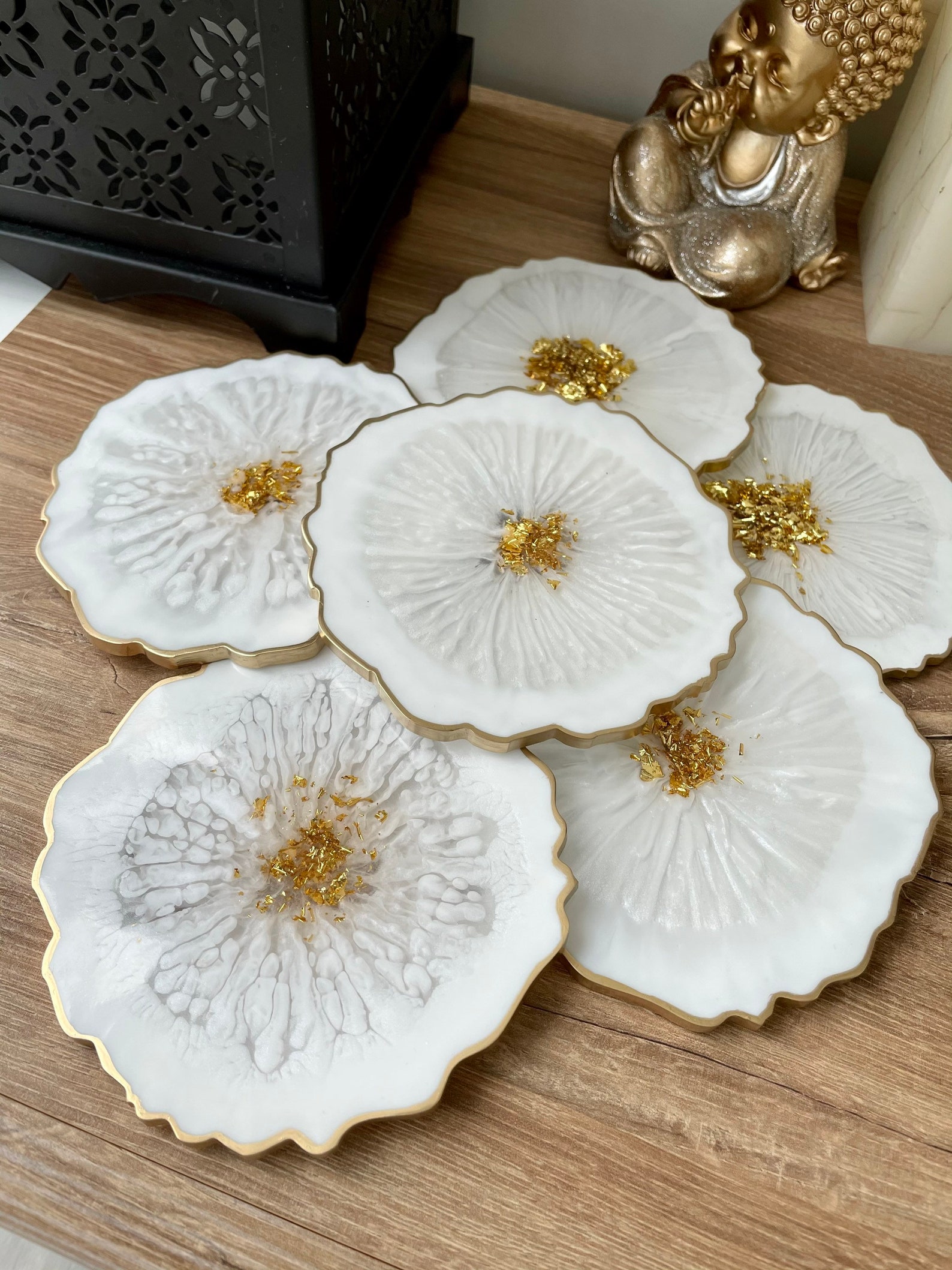 Coasters Epoxy Resin/Resin Resin Coasters Coffee/Tea Etsy