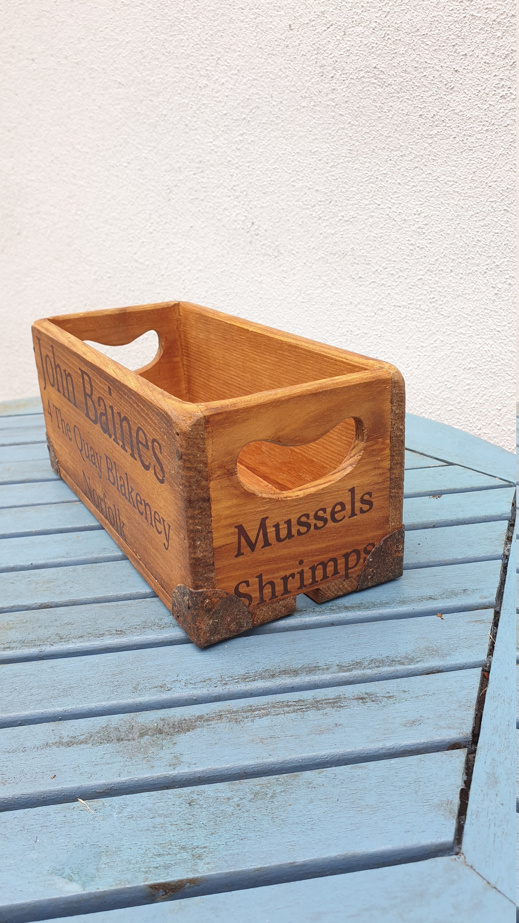 Pequeña caja de almacenamiento de madera almacenamiento | Etsy