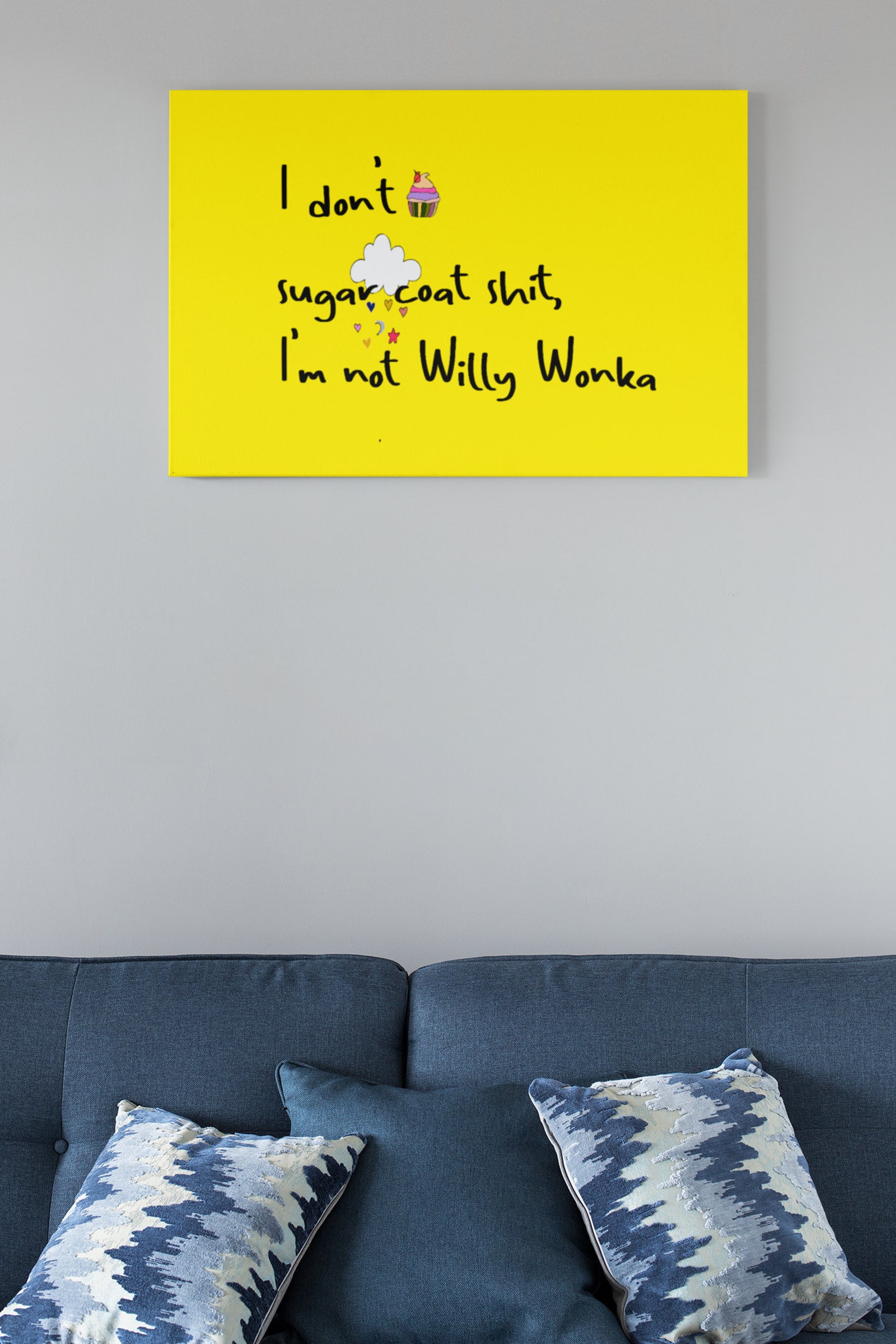 Funny Wall Art Funny Bedroom Wall Art Funny Kitchen Wall | Etsy