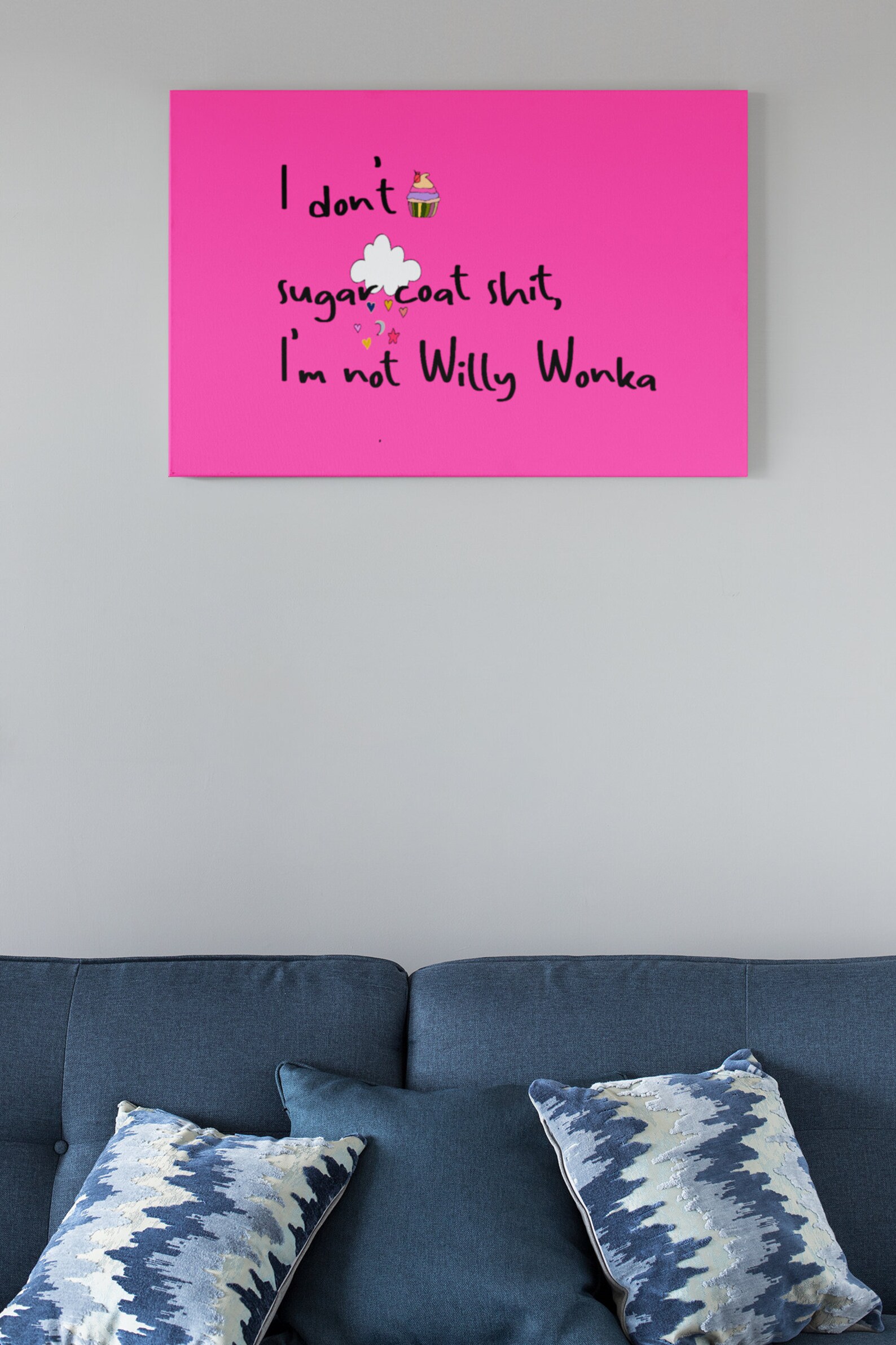 Funny Wall Art Funny Bedroom Wall Art Funny Kitchen Wall Etsy
