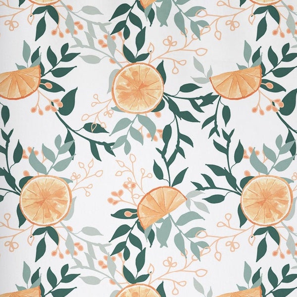 Orange Crib Sheet Etsy