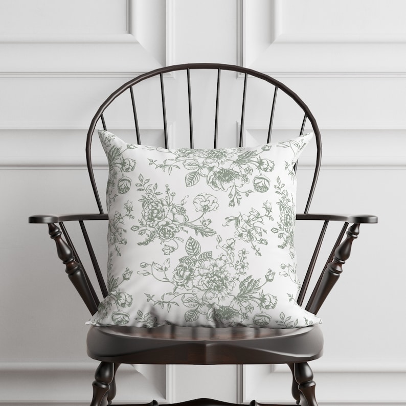 Winterborne Decor Toile Pillow Cover - Thumbnail 3