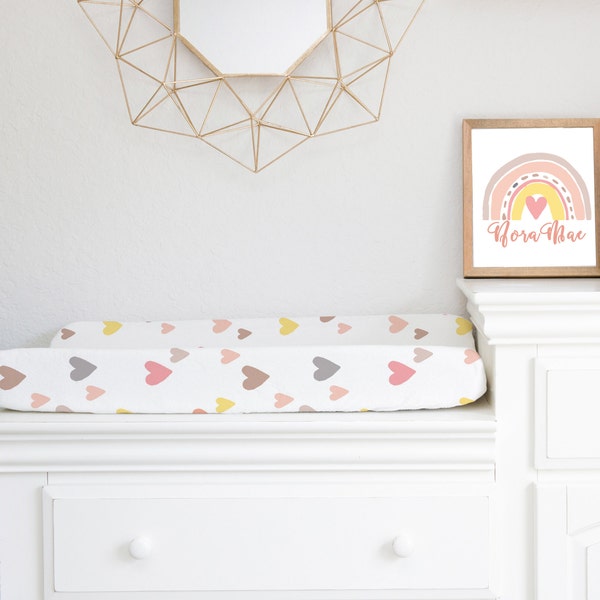 Pink Changing Pad Etsy