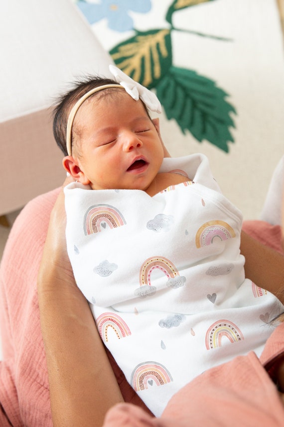 Rainbow baby swaddle deals