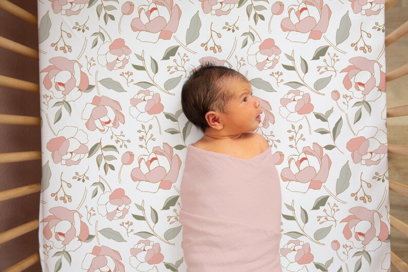 Crib Sheet - Pink Waterbead main image 1