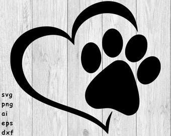 Download Dog Paw Svg Etsy SVG, PNG, EPS, DXF File