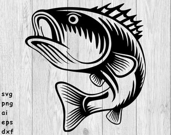 Download Big Mouth Fish Svg Etsy
