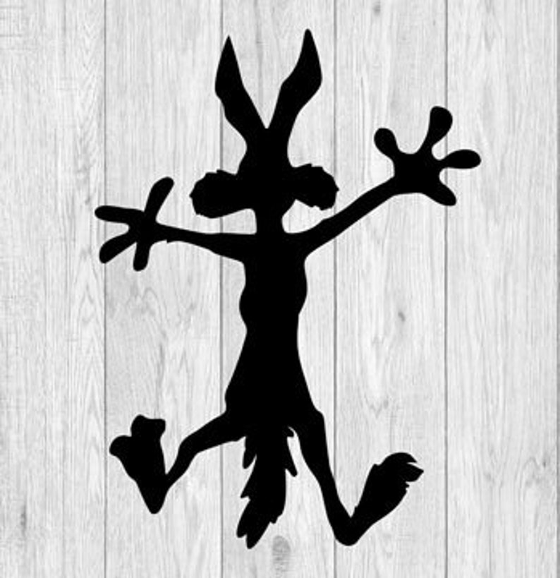 Coyote Splat Funny Logo 1 svg png ai eps and dxf files | Etsy