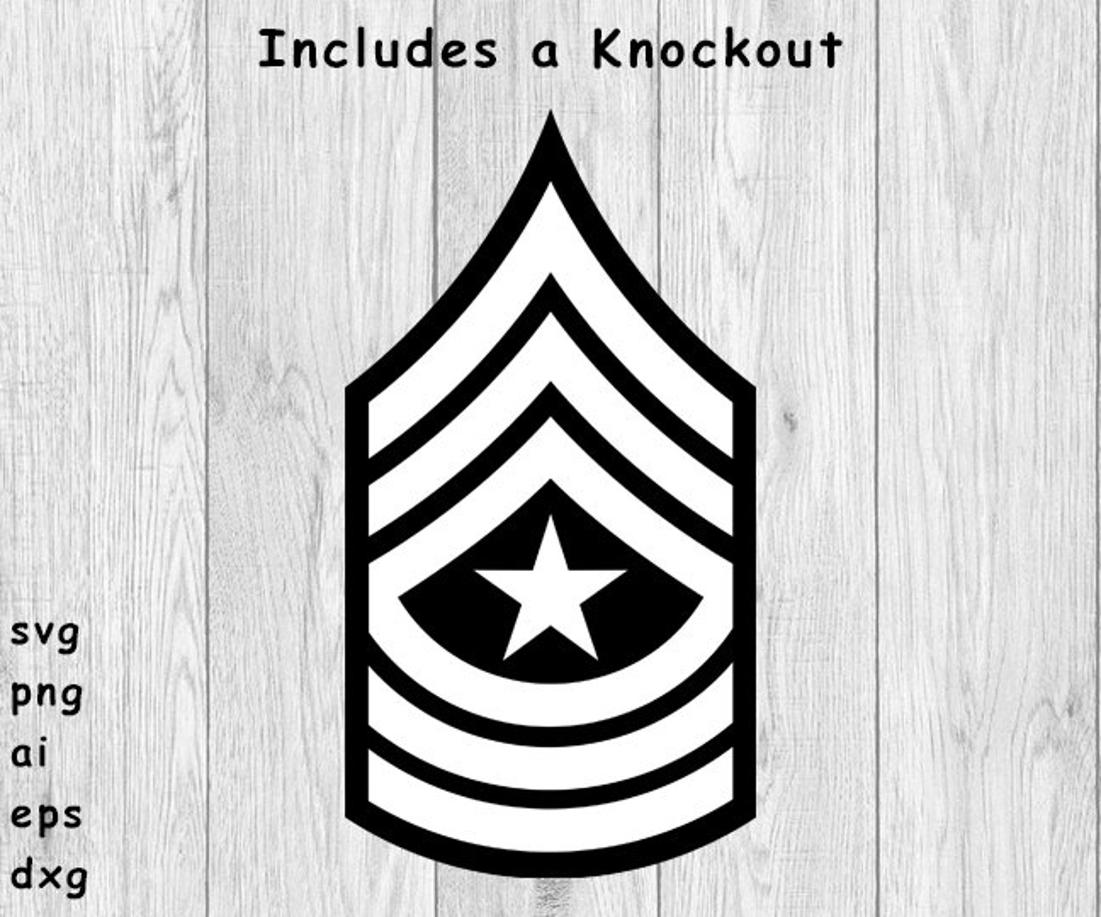 Sergeant insignia vector free svg vrogue co