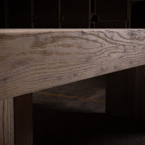 1957 Natural Oak Dining Table image 3