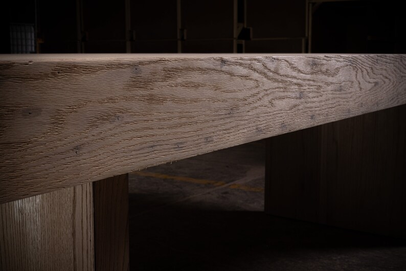 1957 Natural Oak Dining Table image 3