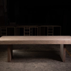 1957 Natural Oak Dining Table image 2