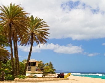 Life Guard Tower North Shore, Hawaii