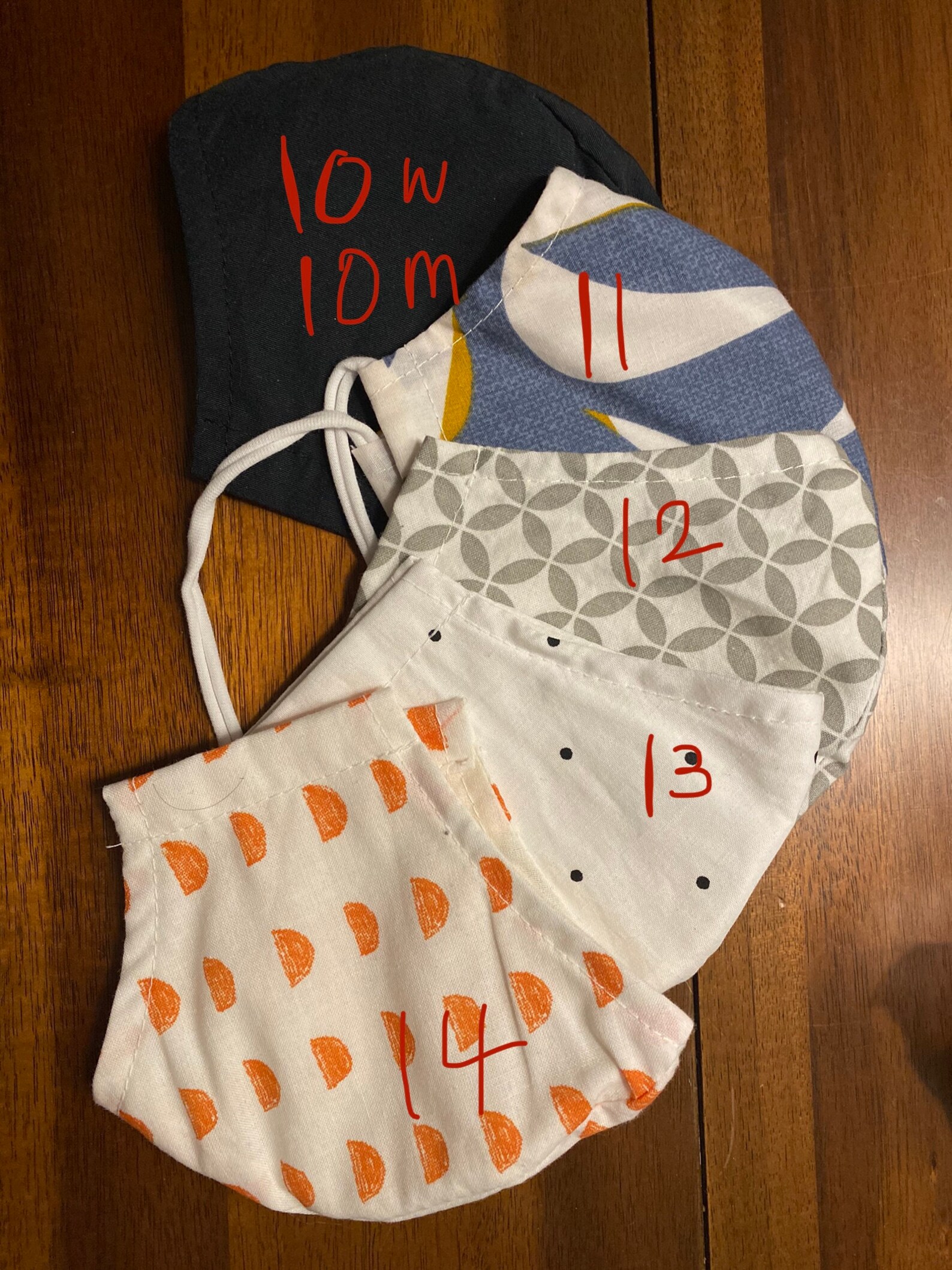 Reusable masks handmade Etsy