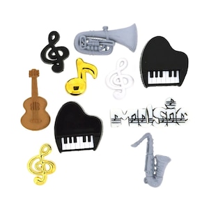 Jesse James Dress it Up Music Embellishments