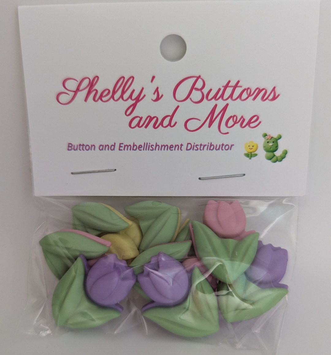 Button Spring Back Design Spring Tulip Shank Back Buttons - Etsy