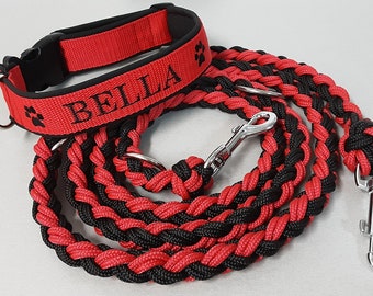 braided dog leash