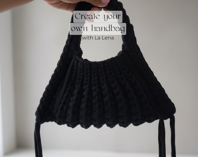 Custom Crochet Handbag – Choose Your Color | La Lena