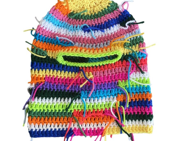 Vibrant Scrap Ski Mask