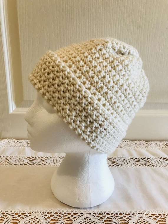 TOQUE HAT 10 COLOURS With Brim Hand 