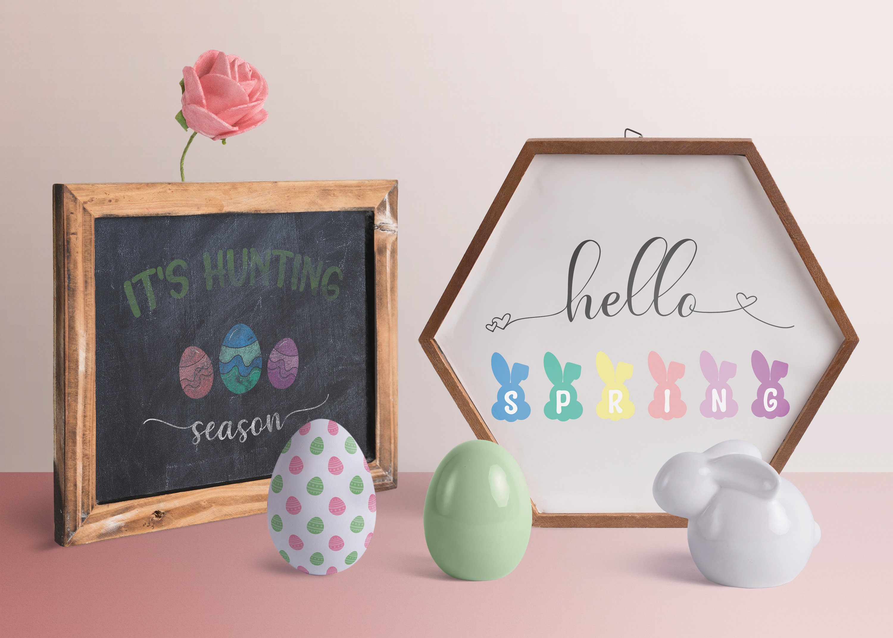 Easter Svg Bundle Hello Spring SVG/PNG/DXF/Jpeg/Ai files for | Etsy