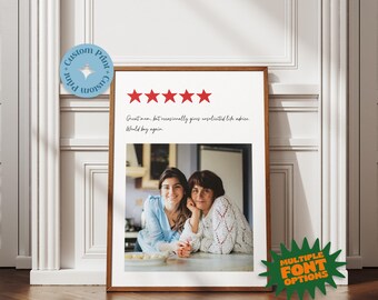 Custom Mom Portrait, Personalized Mother Daughter Art, Mom's birthday, Unique Wall Decor Print, Digital Print