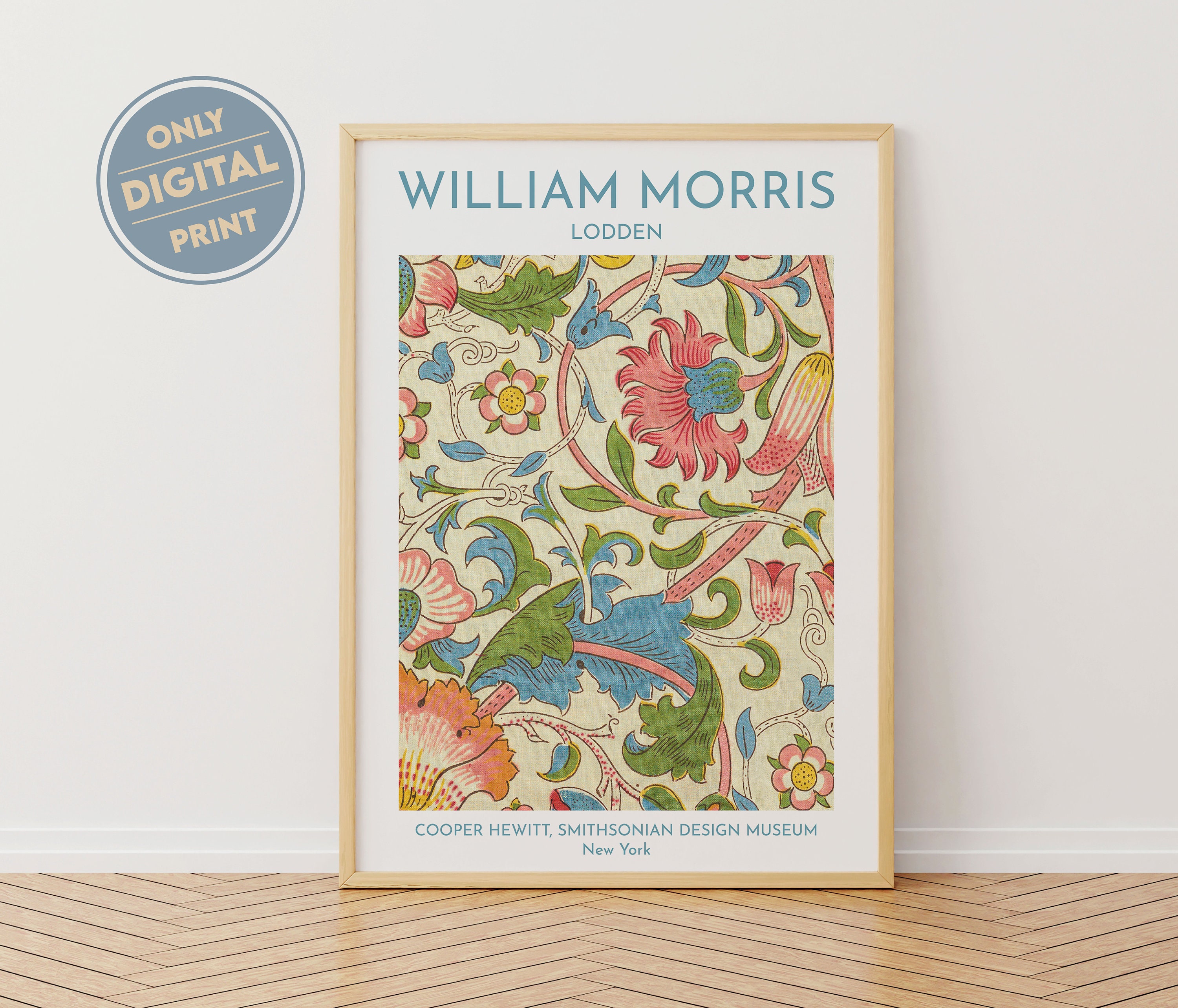 William Morris Poster Art Nouveau Poster Morris Lodden - Etsy