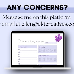 Indigo Daily Planner Printable Digital Download Daily Planner Daily to ...