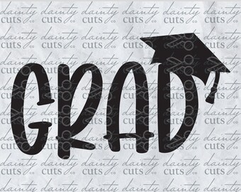 Grad with Cap SVG