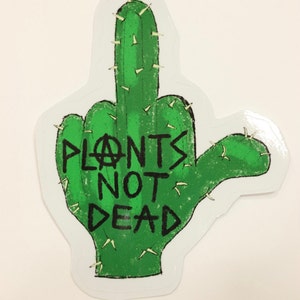 Punk Cactus Sticker