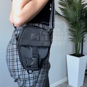 Coffin Crossbody Streetwear Fanny Pack Over the Shoulder Bag image 3