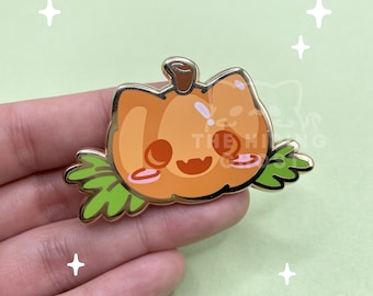 PumpKat Enamel Pin | Spooky Pin | Kawaii Pin | Pastel Pin | Enamel Pin | Hard Enamel Pin | Halloween Pin | Pastel Goth