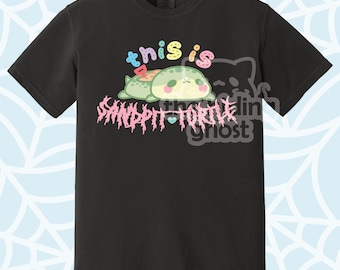 Esta es la camiseta de Sandpit Turtle / Camiseta de banda / Música rock / Pastel Goth / Bring Me The Horizon