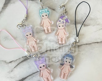 Sonny Phone Charm | Kawaii Keychain | Keychain | Art | Pastel Acrylic |