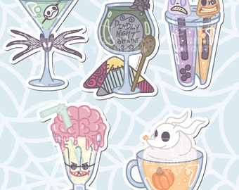 Niedliche Alptraum sterben geschnittene Aufkleber | Kawaii Aufkleber | Laptop Aufkleber | Gestanzter Aufkleber | Kunst | Wasserflasche Aufkleber | Pastell Sticker |