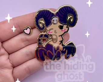 Szpilka z emalii Lilith | Szpilka z duchami | Szpilka Kawaii | Szpilka Pastelowa | Szpilka z emalii | Szpilka z twardej emalii | Szpilka z czaszką | Pastel Goth