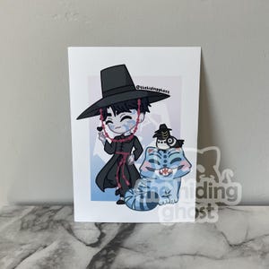 Jinu Derpy Print | K Pop Print | KPDH | Spooky | Kawaii |