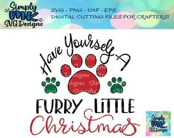 Download Dog Christmas Svg Etsy