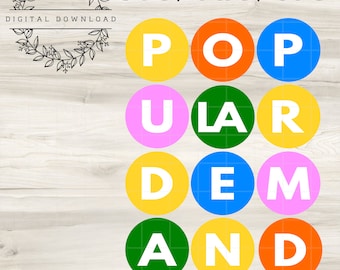 Popular Demand Digital File