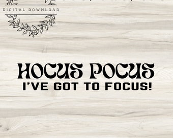 Hocus Pocus SVG