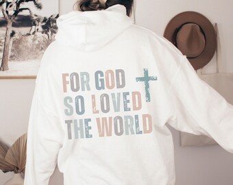 Jesus Hoodie Sweatshirt Christian Hoodie For Women Crew Neck Summer Beach Hoodie Sweater Religious Shirt Aesthetic Clothing Jesus Merch