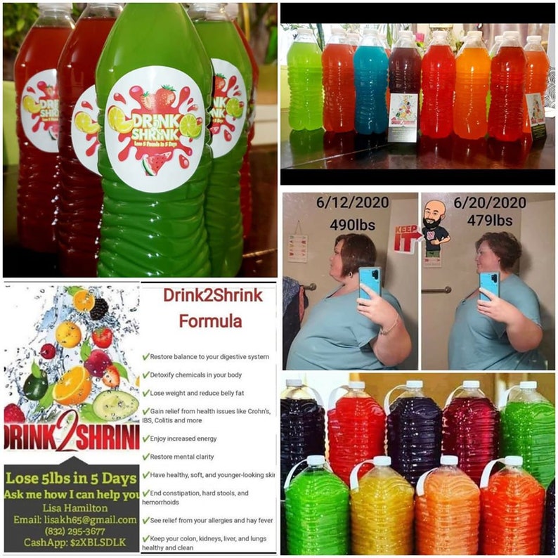 Drink 2 Shrink With Lisa Etsy
