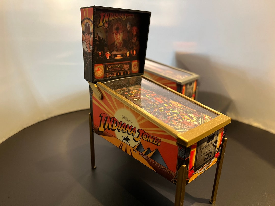 Indiana Jones the Pinball Adventure Mini Pinball / Xmas Ornament Etsy