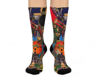 Adams Family DTG Crew Socks
