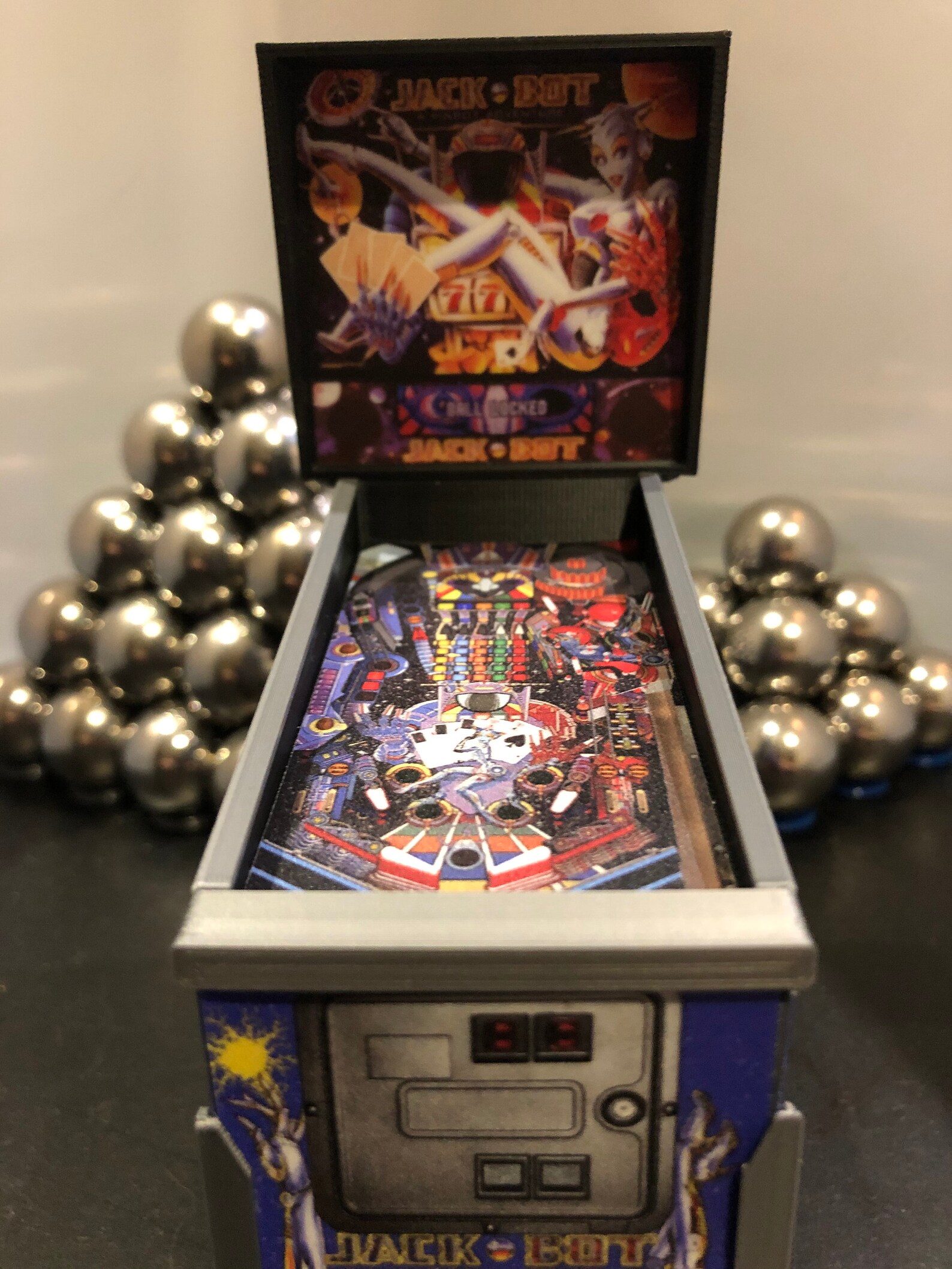 Jackbot Mini Pinball / Xmas Ornament Etsy