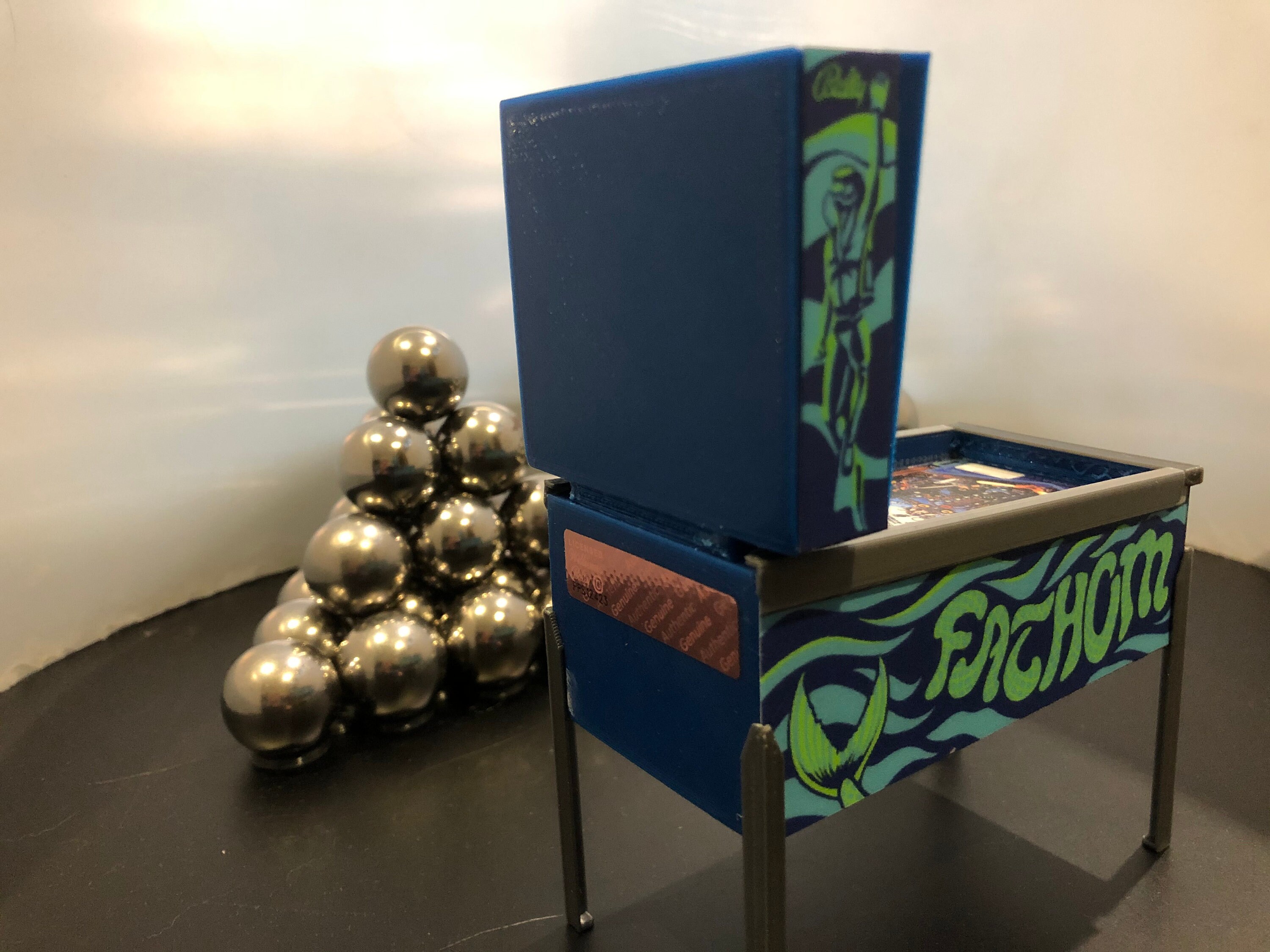 Mini Pinball / Xmas Ornament Fathom Etsy