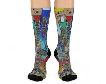 Cactus Canyon DTG Crew Socks
