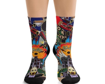 The Adams Family Pinball Socks
